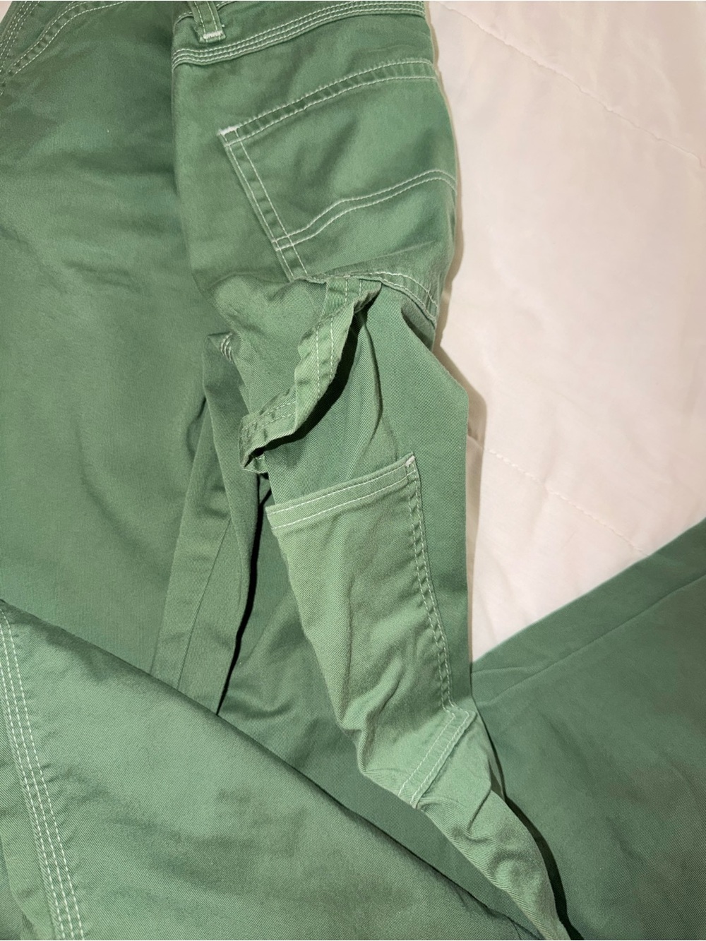 Dickies Olive Green Straight-Leg Chinos - Picture 3 of 7